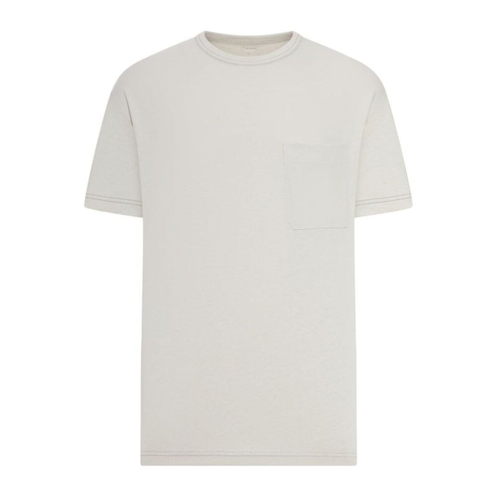 Lemaire Men Short-Sleeved Boxy T-Shirt In Heavy Jersey